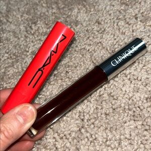 Clinique lip gloss & Mac plumping gloss stick